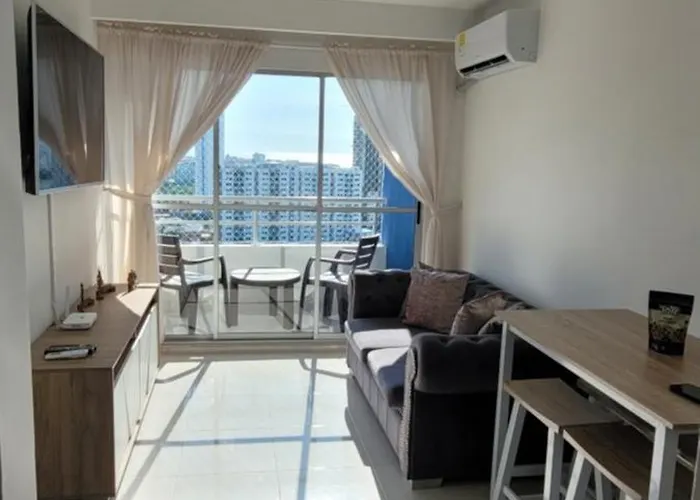 Hermoso Apartamento Cerca A Las Playas De Marbella En Cartagena
